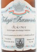 1988 Tokaji Szamorodni, száraz fehérbor, 0,5 l, bontatlan palack