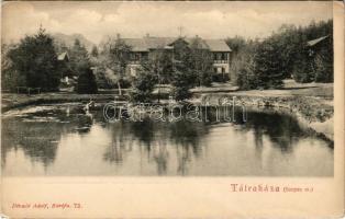 Tátraháza, Mlynceky (Magas Tátra, Vysoké Tatry); nyaraló. Divald Adolf 72. / villa (EK)