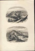 cca 1850 Abessyne metszet / steel-engraving 12x28 cm