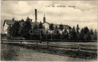 Turócszentmárton, Turciansky Svaty Martin; Pivovár / sörgyár / brewery, beer factory (EK)