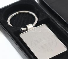 FTC kulcstartó és nyakkendőtű dobozában