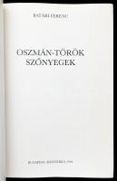 Batári Ferenc: Oszmán-török szőnyegek. Az Iparművészeti Múzeum gyűjteményei I. Bp.-Keszthely, 1994.,...