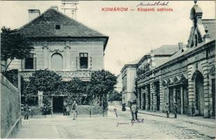 Komárom, Komárno; Központi szálloda és kávéház. Czike Dénes kiadása / hotel and café