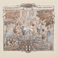 1914-1918 Reichsbund Kriegsopfer Österreichs - az első világháború képekben, 11 db litografált kép, ...