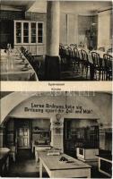 1933 Bílá Voda, Weisswasser, Weißwasser; Haushaltungspensionat und Familienschule m. Oe. der Armen Schulschwestern v. U. L. Fr. Speisesaal, Küche / dining room, kitchen, interior