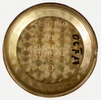 Certina 14K arany (Au) női karóra, kézi felhúzós szerkezettel, működik, jelzett., eredeti koronával ...