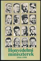 Szakály Sándor: A magyar katonai elit 1938-1945. Bp., 1987, Magvető. Kiadói papírkötésben, kijáró lapokkal. +  Balogh Gyula-Móricz Lajos: Honvédelmi miniszterek. 1944-1990. Bp.,1990,Zrínyi. Kiadói papírkötés, jó állapotban.