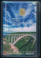 2001 MATÁV Hidak telefonkártya, használt, csak 2000 pld