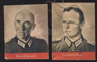 1942 A Wermacht napja 2 db propaganda füzet háborús hősökről / Tag der Wermacht 2 propaganda booklets of war heroes