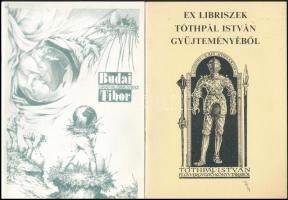 3 db ex libris és kisgrafika témájú nyomtatvány