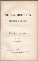 Jurányi Lajos: Ceratozamia himsejtjeinek kifejlődése- és alkatáról. Négy táblával. Pest, 1870. Hoffmann 28 p. + 4 t. Későbbi papírborítóval