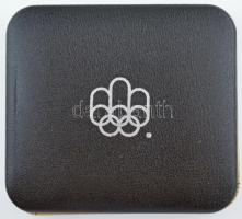 Kanada 1976. 5 Dolláros olimpiai ezüst emlékérmék eredeti doboza, érmék nélkül, jó állapotban
Canad...