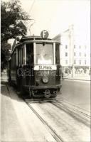 ~1960 Wien, Vienna, Bécs; tram. Verlag Josef Otto Slezak (EK)