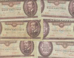 1900-as évek elejétől napjainkig 79db klf magyar bankjegy Adamovszky katalógus alapján rendezve T:II...