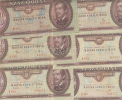 1900-as évek elejétől napjainkig 68db klf magyar bankjegy Adamovszky katalógus alapján rendezve T:II...