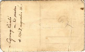 Gyurcsy László m. kir. ezredes / WWII Hungarian military, Colonel Gyurcsy. photo (EM)