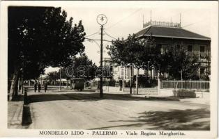 Palermo, Mondello Lido, Viale Regina Margherita / street view, automobile