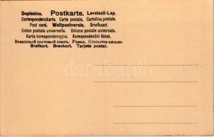 Erotikus képeslap, cigarettázó hölgy fedetlen keblekkel / Vintage erotic postcard: lady smoking a ci...