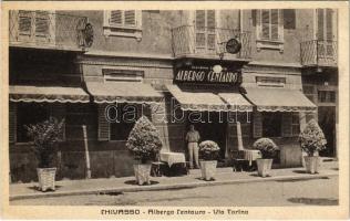 Chivasso, Albergo Centauro, Via Torino / hotel, street view. Foto Lovazzano (EK)