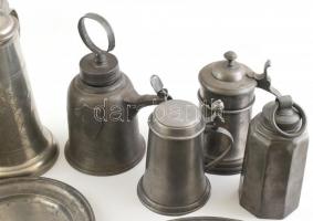 9 db-os antik ón tárgy tétel, jelzettek