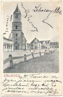 1903 Galgóc, Frasták, Hlohovec; Fő tér, római katolikus templom. Bródy Simon kiadása / main square, church (EK)