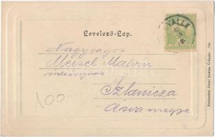 Ógyalla, Stara Dala, Hurbanovo; Steiner kastély. Reichenthal József kiadása / castle (EK)