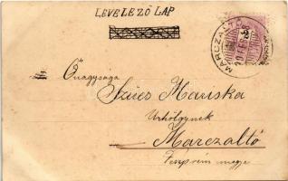 1900 Thann, general view. Ed. Schlatter. Art Nouveau, litho