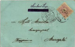 1899 (Vorläufer) Gorredijk, canal, windmill (EB)