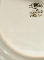The Leonardo collection áttört porcelán tál. Kézzel festett,jelzett, kis kopással d 16 cm