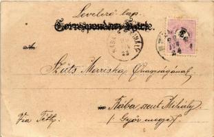 1899 (Vorläufer) Volosko, Volosca; litho (EB)