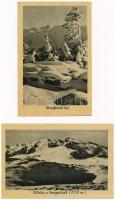 11 db RÉGI erdélyi Weinstock képeslap: Tusnádfürdő, Borsa és Gangaló / 11 pre-1945 Transylvanian pos...
