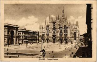 1928 Milano, Milan; Piazza Duomo / cathedral, square (EK)