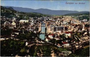 Sarajevo, von Nordost. Verlag v. Daniel A. Kajon