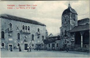 Trogir, Trau; Opcinski Dom i Loza / town hall