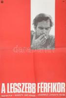A legszebb férfikor Latinovits Zoltánnal c. film plakátja, 40x58 cm Hajtva