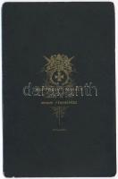 Estély után - másnap. Beállított művészi fotó. Sopron, Rupprecht műterméből, cca 1880. Kabinetfotó 1...