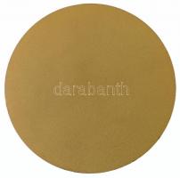 Vincze Dénes (1914-1972) 1966. Egyoldalas aranyozott Br szocreál plakett eredeti "Szakdolgozato...