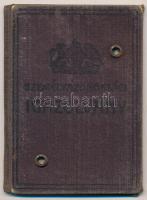 1943-46 fényképes személyazonossági igazolvány, Bp. Székesfőváros, 50 fillér és 20 fillér illetékbél...