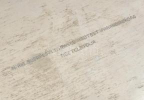 Ezüst (Ag) fabetétes doboz, jelzett, 15x20x5 cm, bruttó: 507g