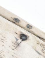 Ezüst (Ag) fabetétes doboz, jelzett, 15x20x5 cm, bruttó: 507g