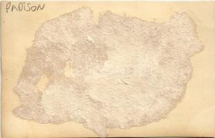 Pádis, Padison (Bihar); menedékház kirándulókkal / tourist rest house with hikers. photo (non PC) (r...