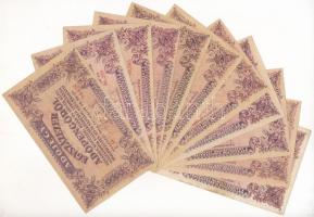 1946. 100.000AP (11x) (közte sorszámos vízjeles papíron, sorszám nélküli vízjeles papíron, valamint sorszám és vízjel nélküli) T:III közte folt, kis szakadás, az egyiken kis firka