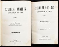 Aszalay József: Szellemi Omnibus kéjutazásra az élet utain. II-III. köt. Három kötetben lenne teljes...