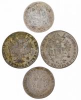 Vegyes: 1795B 6kr Ag + 12kr Ag + Ausztria 1795A 6kr Ag + 12kr Ag T:2-,3
Mixed: Hungary 1795B 6 Kreu...
