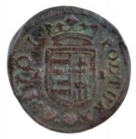 1707K-B Rézpoltúra II. Rákóczi Ferenc (2,26g) T:2- Hungary 1707. Poltura Francis II Rákóczi Kremnitz (2,26g) C:VF Huszár: 1549., Unger II.: 1139.a