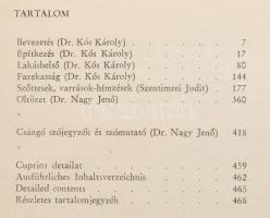 2 db csángó néprajzi könyv: Dr. Kós Károly, Szentimrei Judit, Dr. Nagy Jenő: Moldvai csángó népművés...
