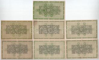 1946. 50.000AP (7x) (közte sorszámos vízjeles papíron, sorszám nélküli vízjeles papíron, valamint so...