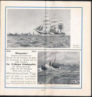 cca 1930 2 db német képes utazási prospektus: Swinemünde, Cuxhaven