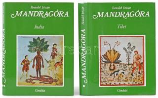 Benedek István: Mandragóra. Kultúrtörténeti tanulmány különös tekintettel a varázslásra és gyógyításra. I-II. kötet. I.kötet: Tibet. II. kötet: India. Bp.,1979, Gondolat. Fekete-fehér és színes képekkel illusztrálva. Kiadói egészvászon-kötés, kiadói papír védőborítóban.