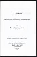Tuzson János: II. István. 1116-1131. (A korai magyar történelem egy ismeretlen fejezete.) Chicago, 1...